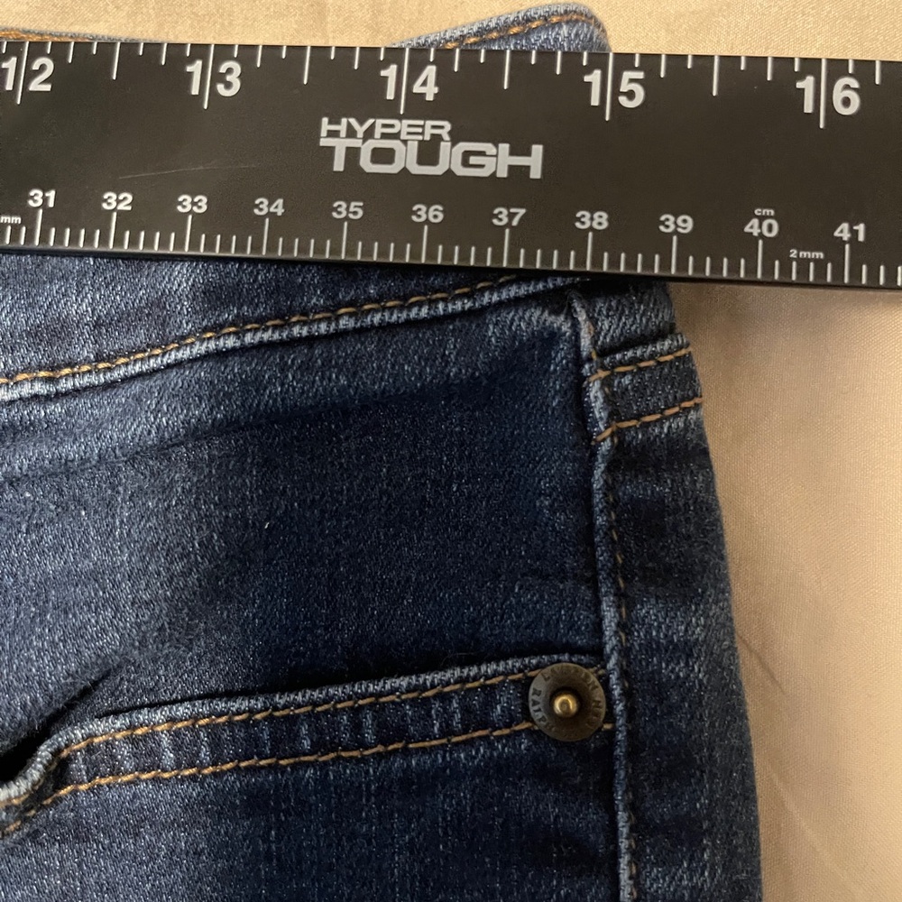 Lauren Ralph Lauren Jeans Womens 8 Blue Classic Skinny Curvy Old Money Denim - Picture 11 of 13